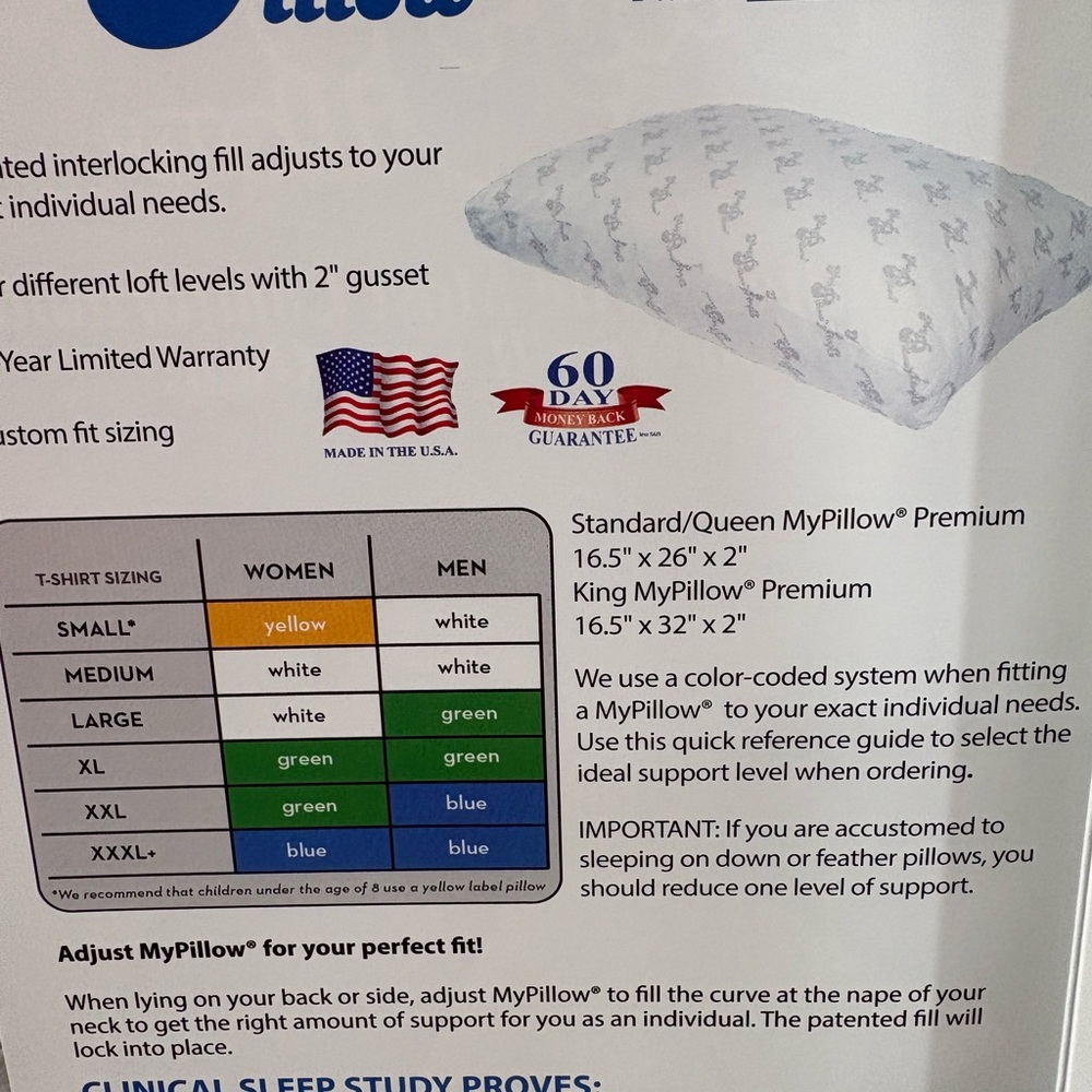 Premium Plus Pillow - White - Picture 2 of 2